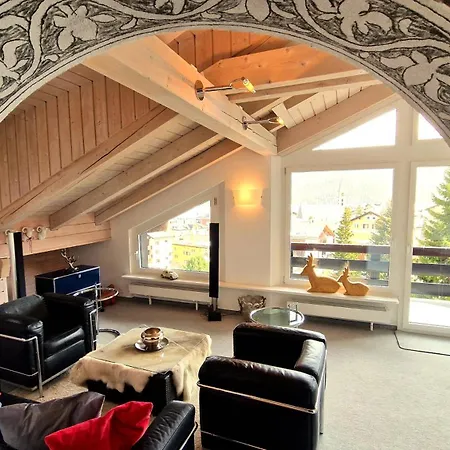 Chesa Bellaval, Haus Leivra 5½-zimmerwohnung شقة *